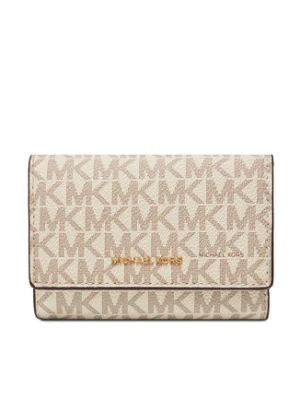 MICHAEL Michael Kors Duży Portfel Damski Bryant 32S5GYTP1B Beżowy