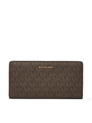 MICHAEL Michael Kors Duży Portfel Damski Bryant 32S5GYTP3B Brązowy