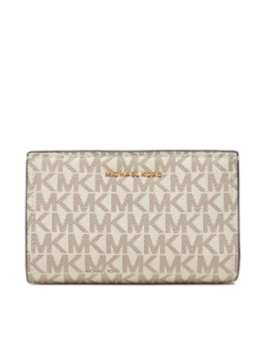MICHAEL Michael Kors Duży Portfel Damski Bryant 32S5GYTZ2B Beżowy