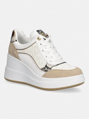 MICHAEL Michael Kors Emmy Wedge Trainer sneakersy damskie beżowy