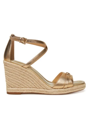 MICHAEL Michael Kors Espadryle Mandy Wedge 40R5MAMS2M Złoty