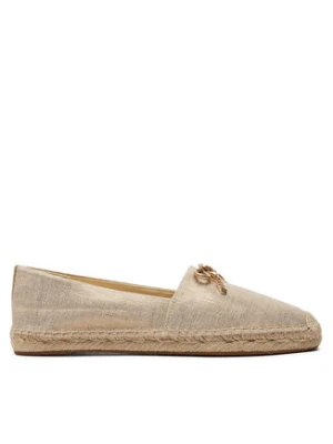 MICHAEL Michael Kors Espadryle Nori 40R4NRFP1D Złoty