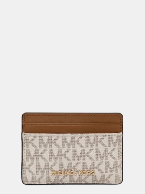 MICHAEL Michael Kors etui na karty brązowy