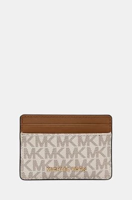 MICHAEL Michael Kors etui na karty kolor brązowy 32F1GJ6D0B