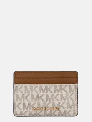 MICHAEL Michael Kors etui na karty kolor brązowy 32F1GJ6D0B