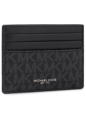 MICHAEL Michael Kors Etui na karty kredytowe Greyson 39F9LGYD2B Czarny