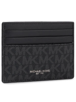 MICHAEL Michael Kors Etui na karty kredytowe Greyson 39F9LGYD2B Czarny