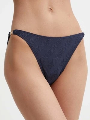 MICHAEL Michael Kors figi kąpielowe STRING BIKINI BOTTOM kolor granatowy MM13095