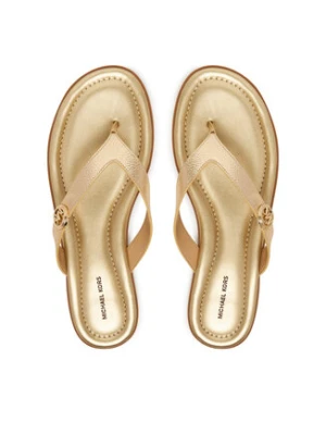 MICHAEL Michael Kors Japonki Ering Thong 40S6ERFS1M Złoty