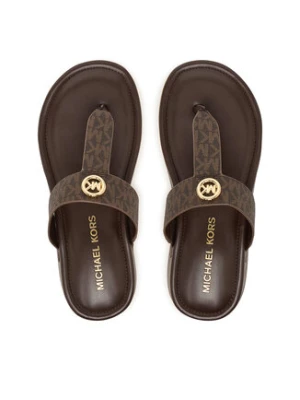 MICHAEL Michael Kors Japonki Koya Flip Flap 40R6KOFA2B Brązowy