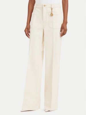 MICHAEL Michael Kors Jeansy MT690ACLSA Kremowy Flared Leg