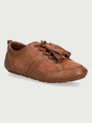 MICHAEL Michael Kors Keely Trainer sneakersy damskie skórzane brązowy