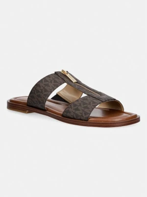 MICHAEL Michael Kors klapki damskie Berkley Flat Sandal brązowy