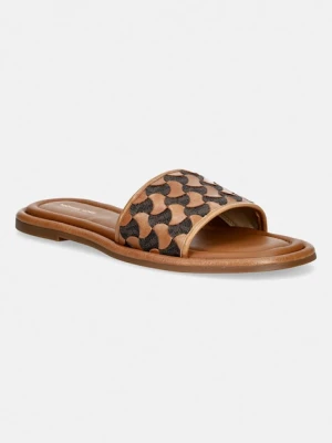 MICHAEL Michael Kors klapki Dana Slide brązowy