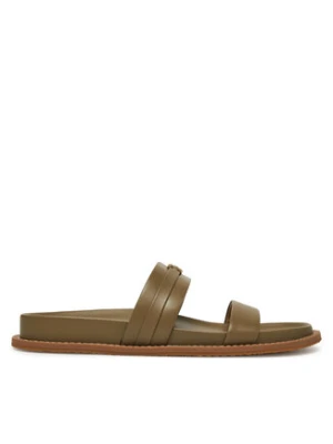 MICHAEL Michael Kors Klapki Mandy Flat Sandal 40S5MAFS2L Zielony