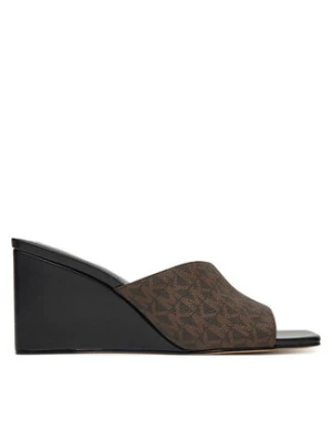 MICHAEL Michael Kors Klapki Merriam Wedge 40S5MMMS1B Brązowy