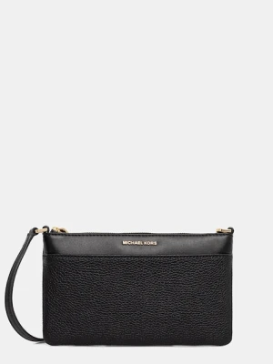 MICHAEL Michael Kors kopertówka skórzana kolor czarny 32F5GJ6F6L