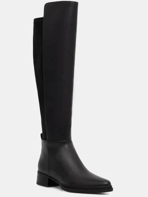 MICHAEL Michael Kors kozaki Lex damskie kolor czarny na płaskim obcasie 40F5LXMB5L.001