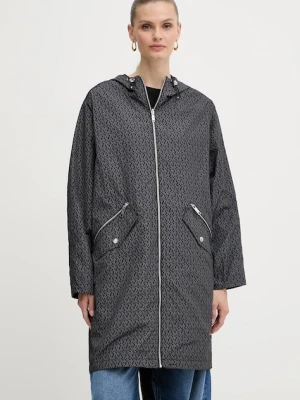 MICHAEL Michael Kors kurtka kolor szary przejściowa oversize MT520INJN3