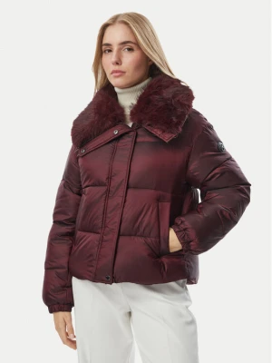 MICHAEL Michael Kors Kurtka zimowa 77G7543M42 Bordowy Regular Fit