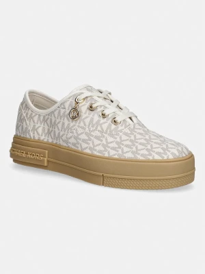 MICHAEL Michael Kors Lindsey Lace Up sneakersy damskie beżowy