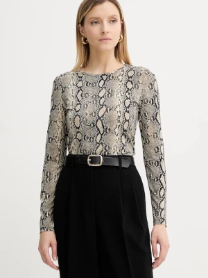 MICHAEL Michael Kors longsleeve kolor beżowy MT551STHMC