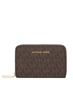 MICHAEL Michael Kors Mały Portfel Damski 32F9GJ6D0B Brązowy