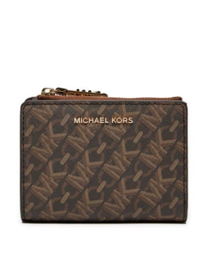 MICHAEL Michael Kors Mały Portfel Damski 32S4G8ED7V Brązowy