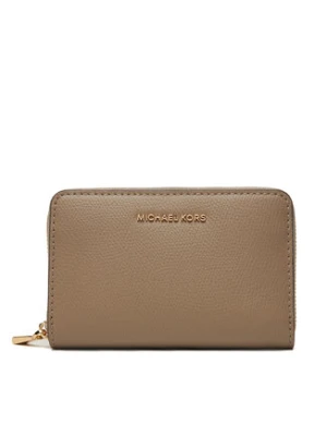 MICHAEL Michael Kors Portfel Jet Set Small Leather 32F4GJ6D0L Beżowy