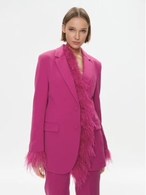 MICHAEL Michael Kors Marynarka MH3106L3GZ Różowy Boyfriend Fit