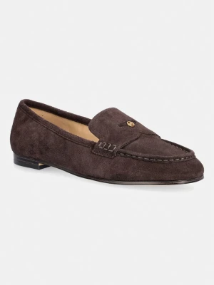MICHAEL Michael Kors mokasyny damskie zamszowe Jennings Loafer brązowy