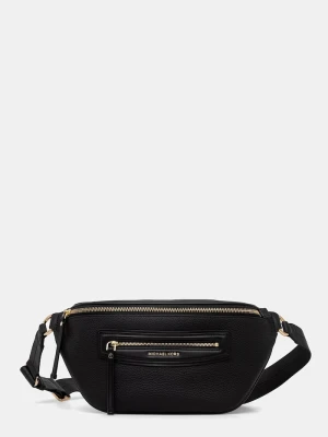 MICHAEL Michael Kors nerka damska skórzana czarny
