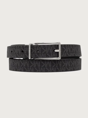 MICHAEL Michael Kors pasek dwustronny damski czarny
