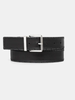 MICHAEL Michael Kors pasek dwustronny damski kolor czarny 29MKWB529034
