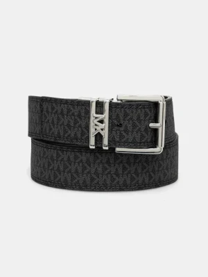 MICHAEL Michael Kors pasek skórzany dwustronny damski kolor brązowy