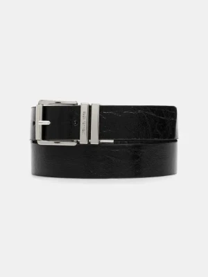 Zdjęcie produktu MICHAEL Michael Kors pasek skórzany dwustronny damski kolor czarny 559162