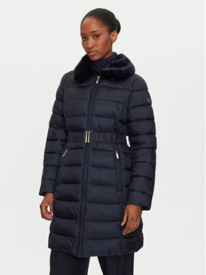 MICHAEL Michael Kors Płaszcz zimowy 77B6597M42 Granatowy Slim Fit