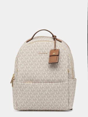 MICHAEL Michael Kors plecak SABLE damski kolor beżowy mały wzorzysty 30T5G3XB2B