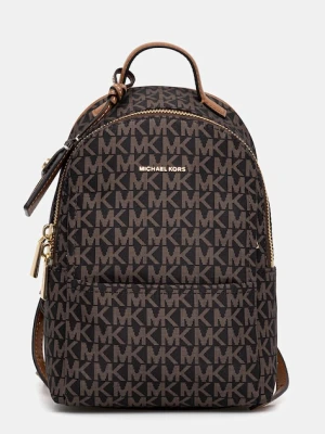 MICHAEL Michael Kors plecak SABLE damski kolor brązowy mały wzorzysty 30T5G3XB1O