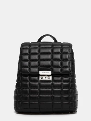 MICHAEL Michael Kors plecak skórzany damski kolor czarny mały gładki 30F5S2RB1L