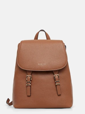 MICHAEL Michael Kors plecak skórzany QUINN damski kolor brązowy duży gładki 30T5GQNB2L