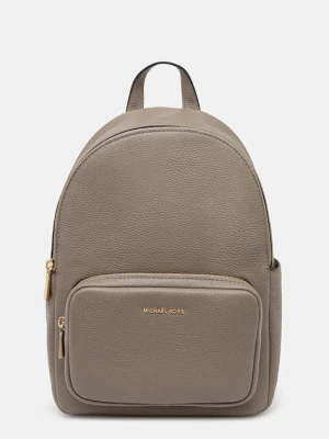 MICHAEL Michael Kors plecak skórzany TANNER damski kolor beżowy mały gładki 30T5GTNB2L