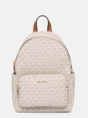 MICHAEL Michael Kors plecak TANNER damski kolor beżowy mały wzorzysty 30T5GTNB2B