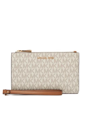 MICHAEL Michael Kors Portfel 32F1GJ6W4B Kremowy