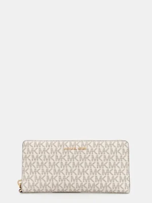 MICHAEL Michael Kors portfel damski kolor beżowy 32F1GJ6E7B