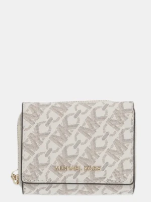 MICHAEL Michael Kors portfel damski kolor beżowy 32S4G8ED8B