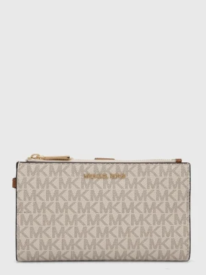 MICHAEL Michael Kors portfel damski kolor beżowy