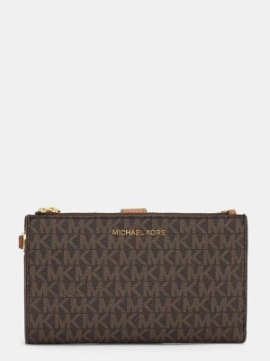 MICHAEL Michael Kors portfel damski kolor brązowy