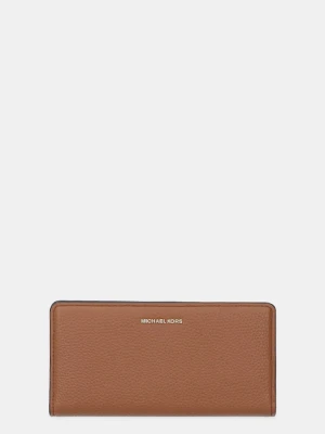 MICHAEL Michael Kors portfel skórzany BRYANT damski kolor brązowy 32S5GYTP3L