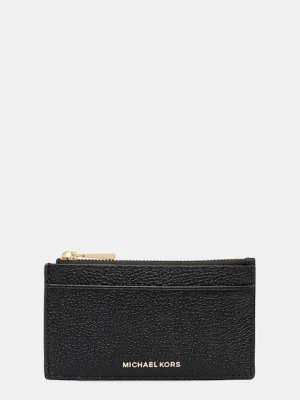 MICHAEL Michael Kors portfel skórzany damski kolor czarny 32F5GJ6D8L
